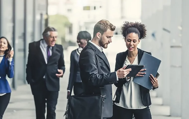 diverse group of people in leadership positions